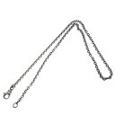 クロムハーツ(chrome hearts) NEチェーン 20インチ NE20 NECK CHAIN 【シルバーネックレス チェーン】