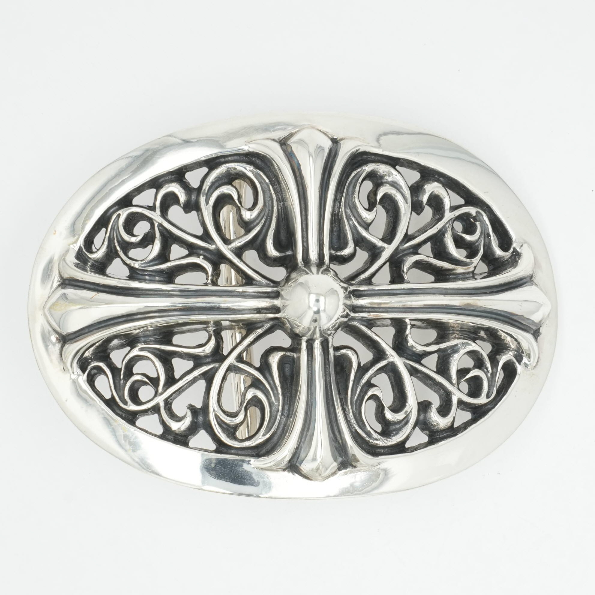 ������ϡ���(chrome hearts) ���饷�å������Х륯�����Хå��� BUCKLE CLASSIC OVAL CROSS 1.5 �ڥ���С��Хå��� �٥�ȡ�