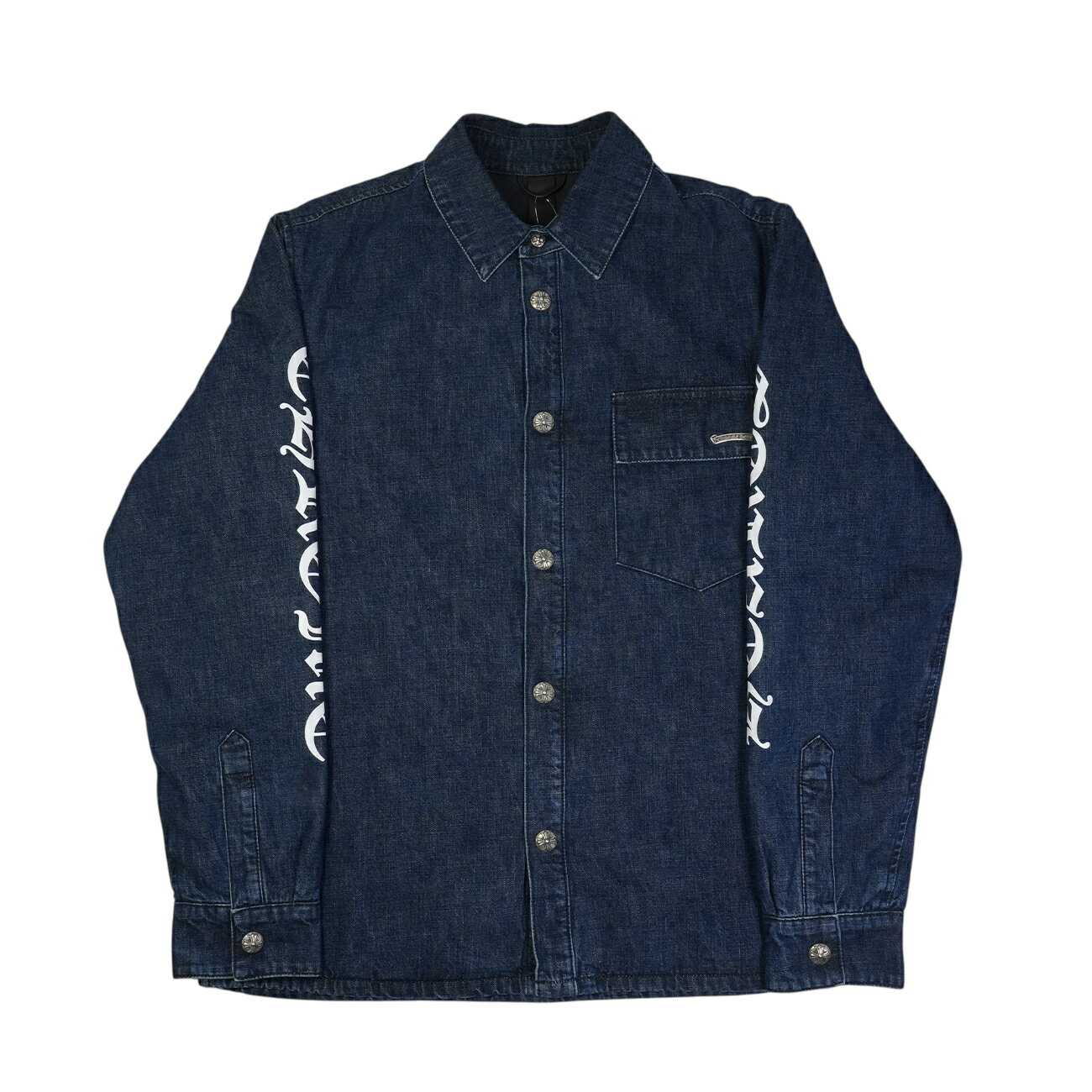 ������ϡ���(chrome hearts) WORK'N SHIRT GARAGE WSH DNM ����������ץ��� ���ʡڥǥ˥ॷ��ĥ֥륾��ۡڥ֥롼�ۡ�...