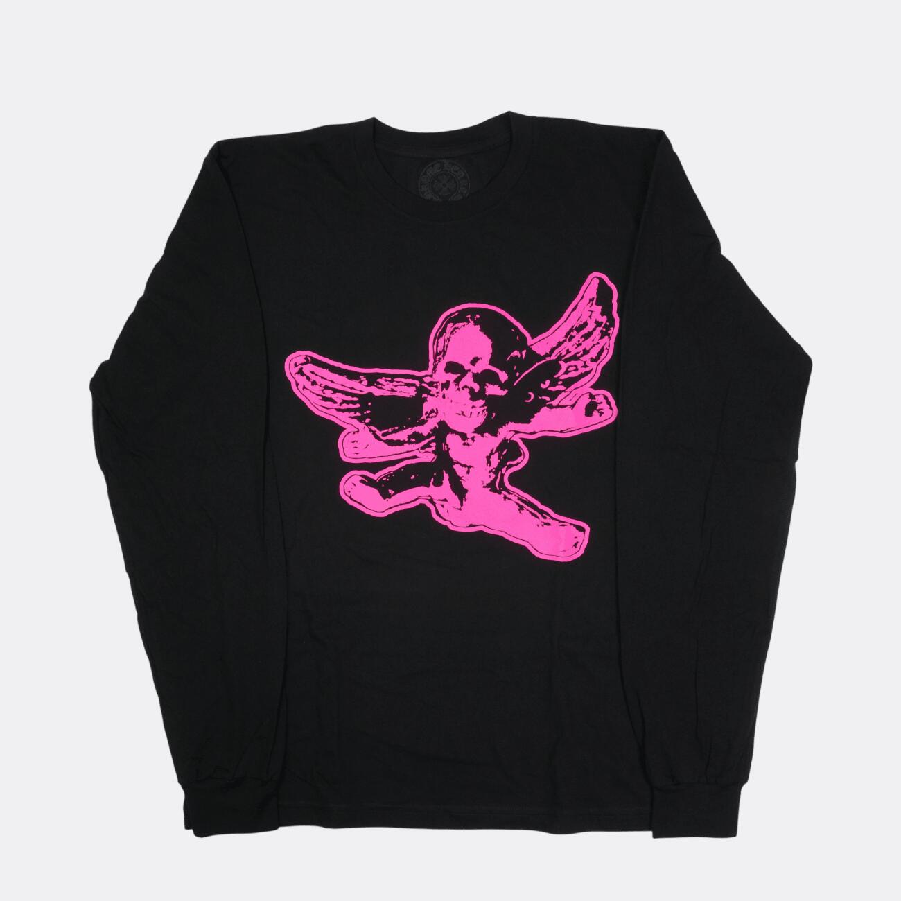 Rakuten - クロムハーツ(chrome hearts) フォティフロントプリント 【カットソー】【ブラック×ピンク】【新品】 SIZE:XL