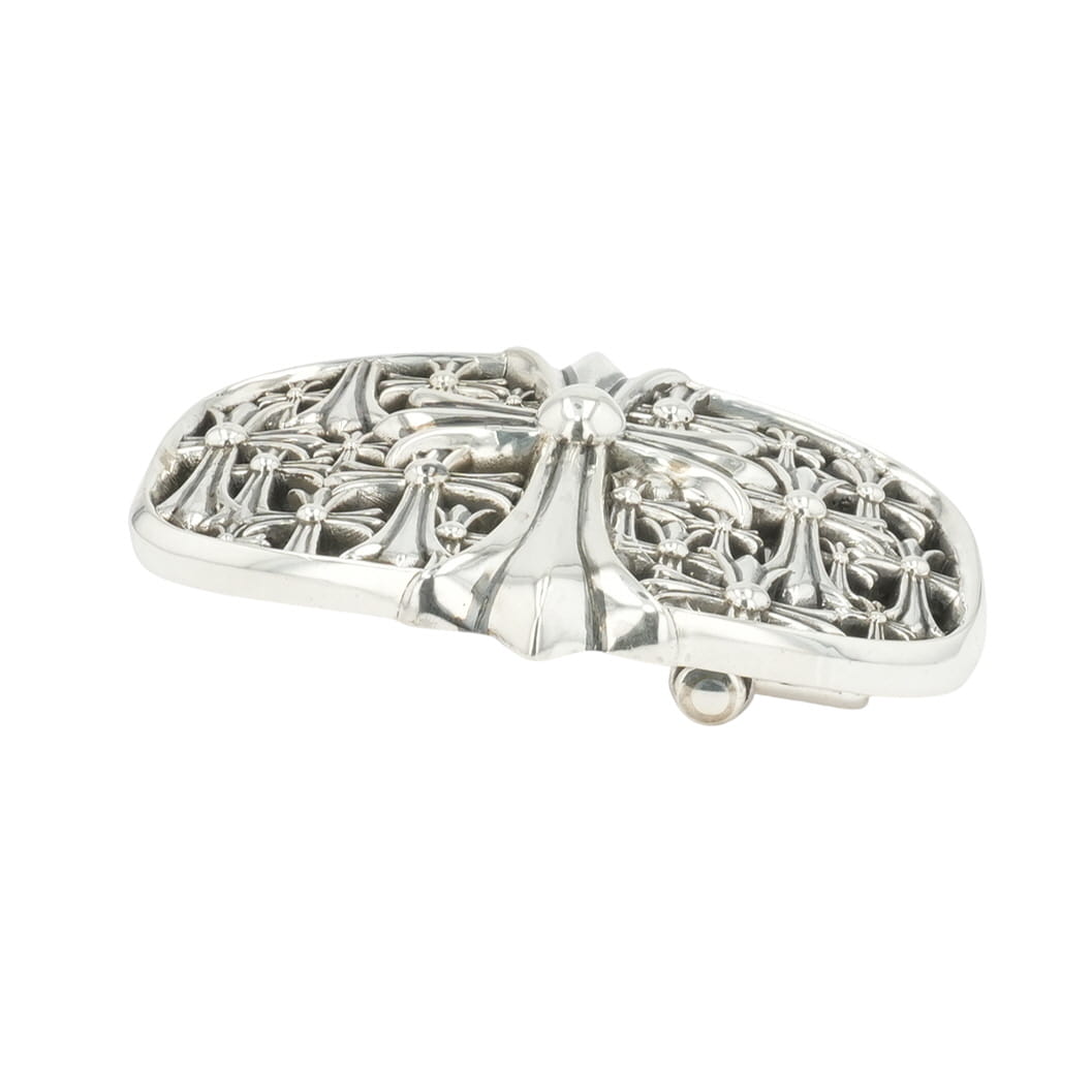 �ڥޥ饽����8%OFF�����ݥ󡪡ۥ�����ϡ���(chrome hearts) ���᥿�꡼������ CEMETERY CROSS 1.5 �ڥ���С��Хå��� �٥�ȡ� ���