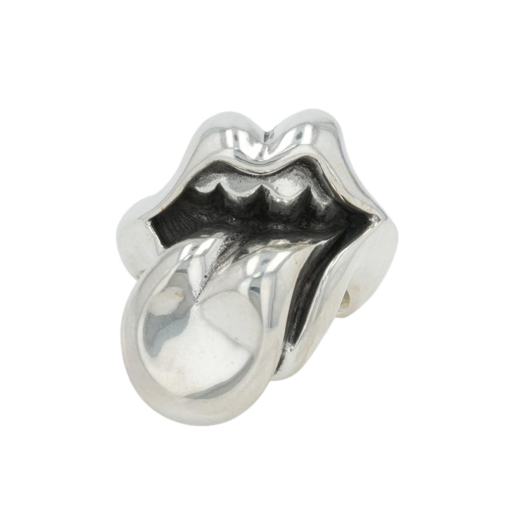 Rakuten - クロムハーツ(chrome hearts) 25号 リップアンドタンラージ LIP TONGUE LG【シルバーリング】アクセサリー シルバー925 メンズ レディース 人気 正規品 中古