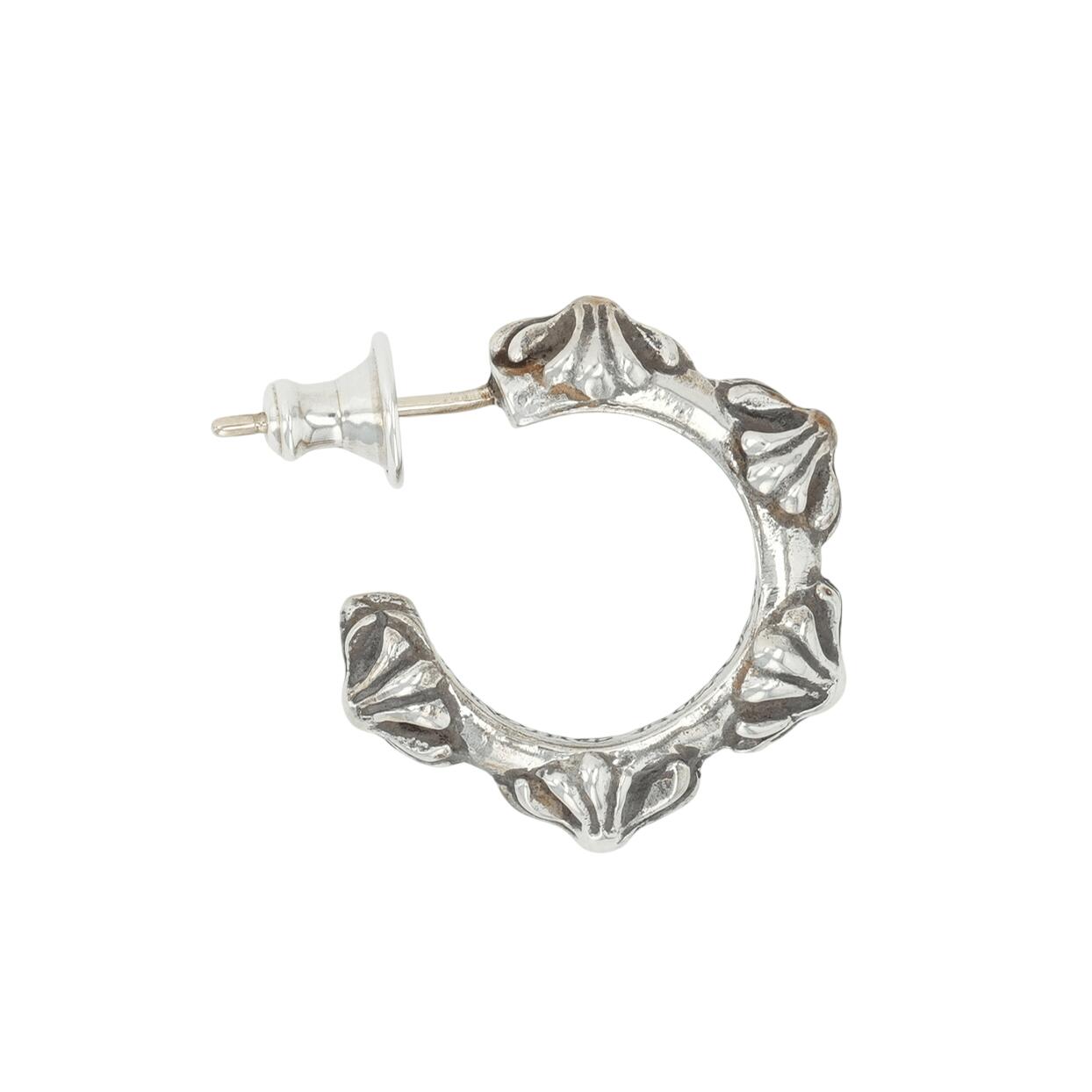 Rakuten - クロムハーツ(chrome hearts) クロスバンドフープ CROSS BAND HOOP 【シルバーピアス】アクセサリー シルバー925 メンズ レディース 人気 正規品 中古