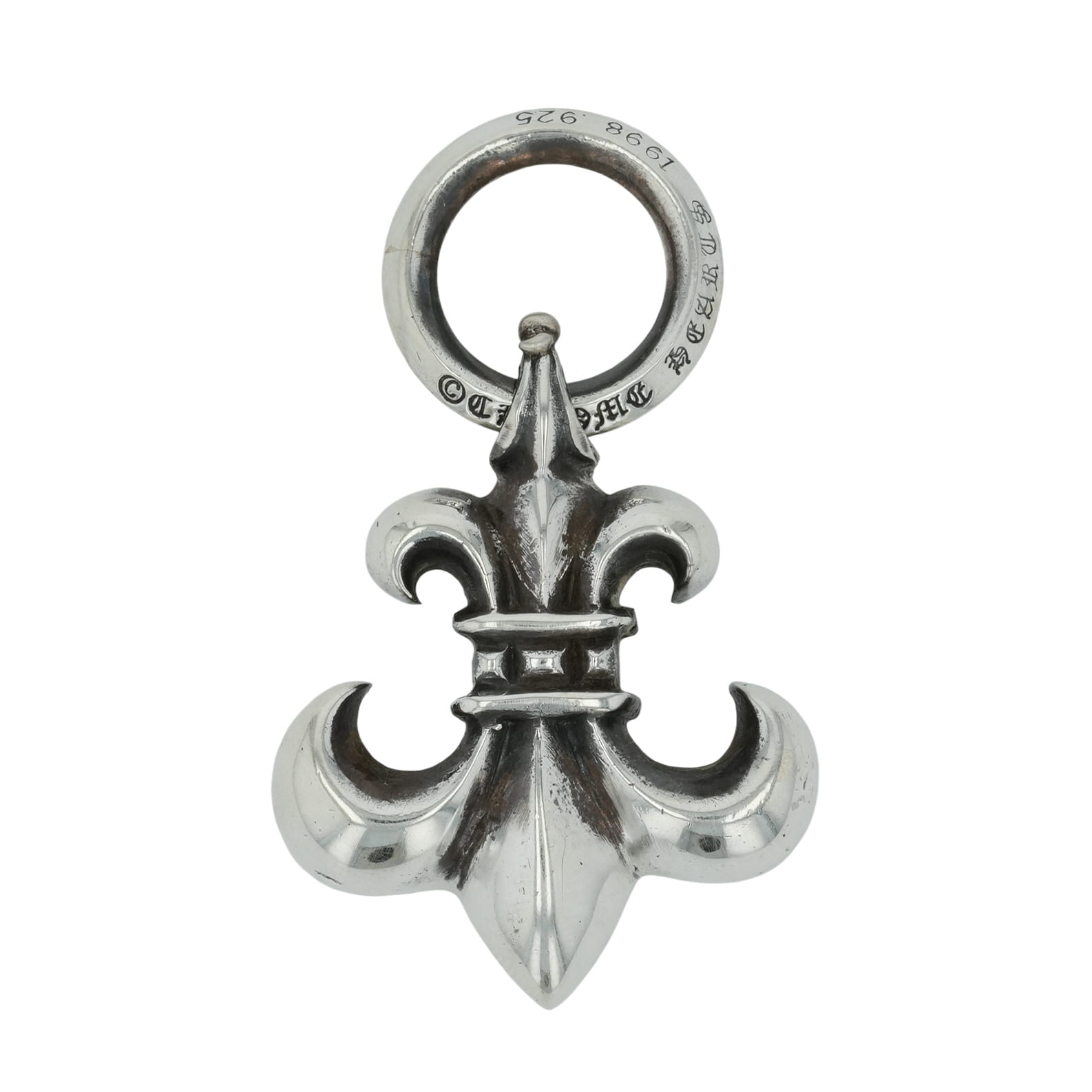 Rakuten - クロムハーツ(chrome hearts) BSフレア BS FLUER 【シルバーネックレストップ ペンダント】 アクセサリー シルバー925 メンズ レディース 人気 正規品 中古