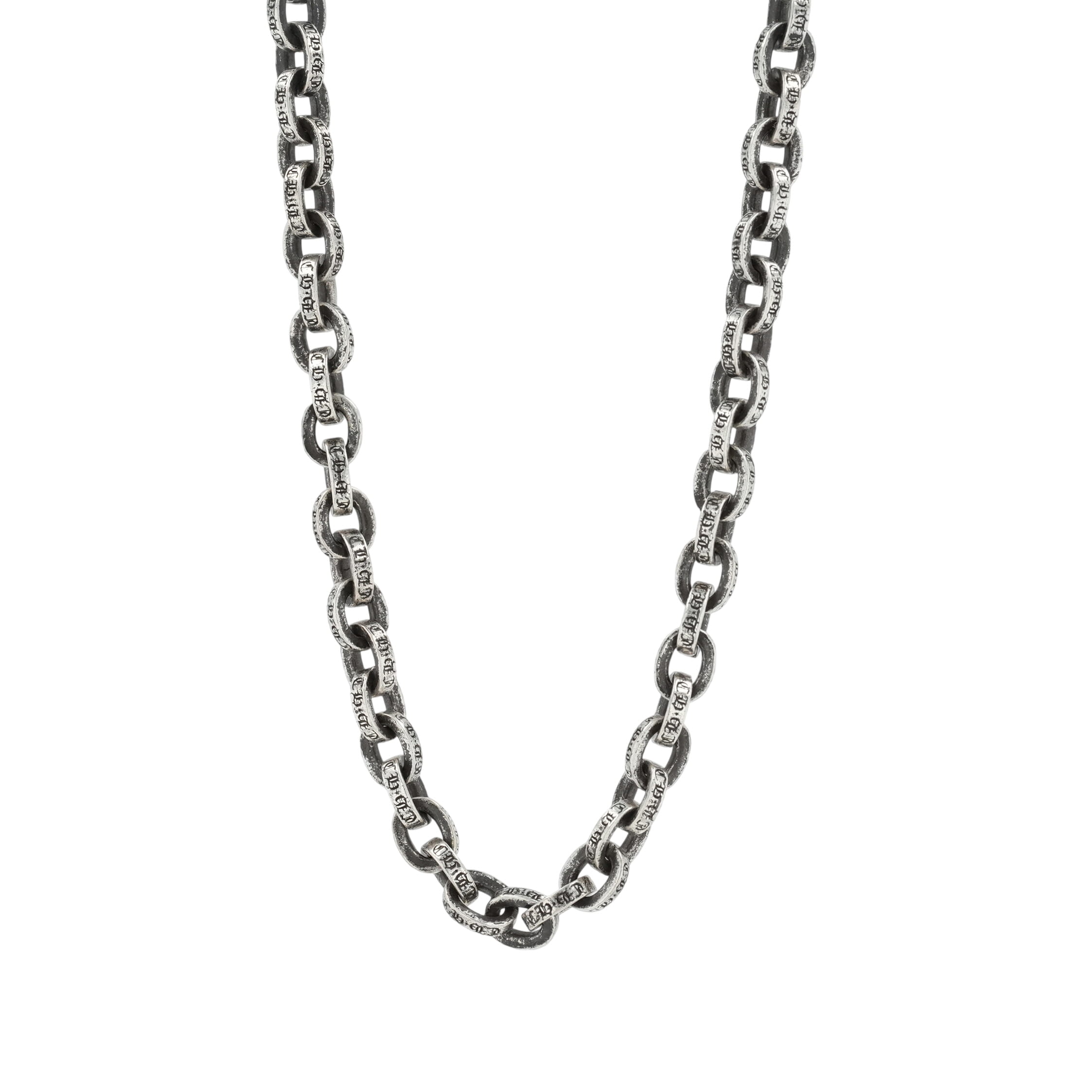 Rakuten - クロムハーツ(chrome hearts) ペーパーチェーン 24インチ P24 PAPER CHAIN 【シルバーネックレス チェーン】 アクセサリー シルバー925 メンズ レディース 人気 正規品 中古