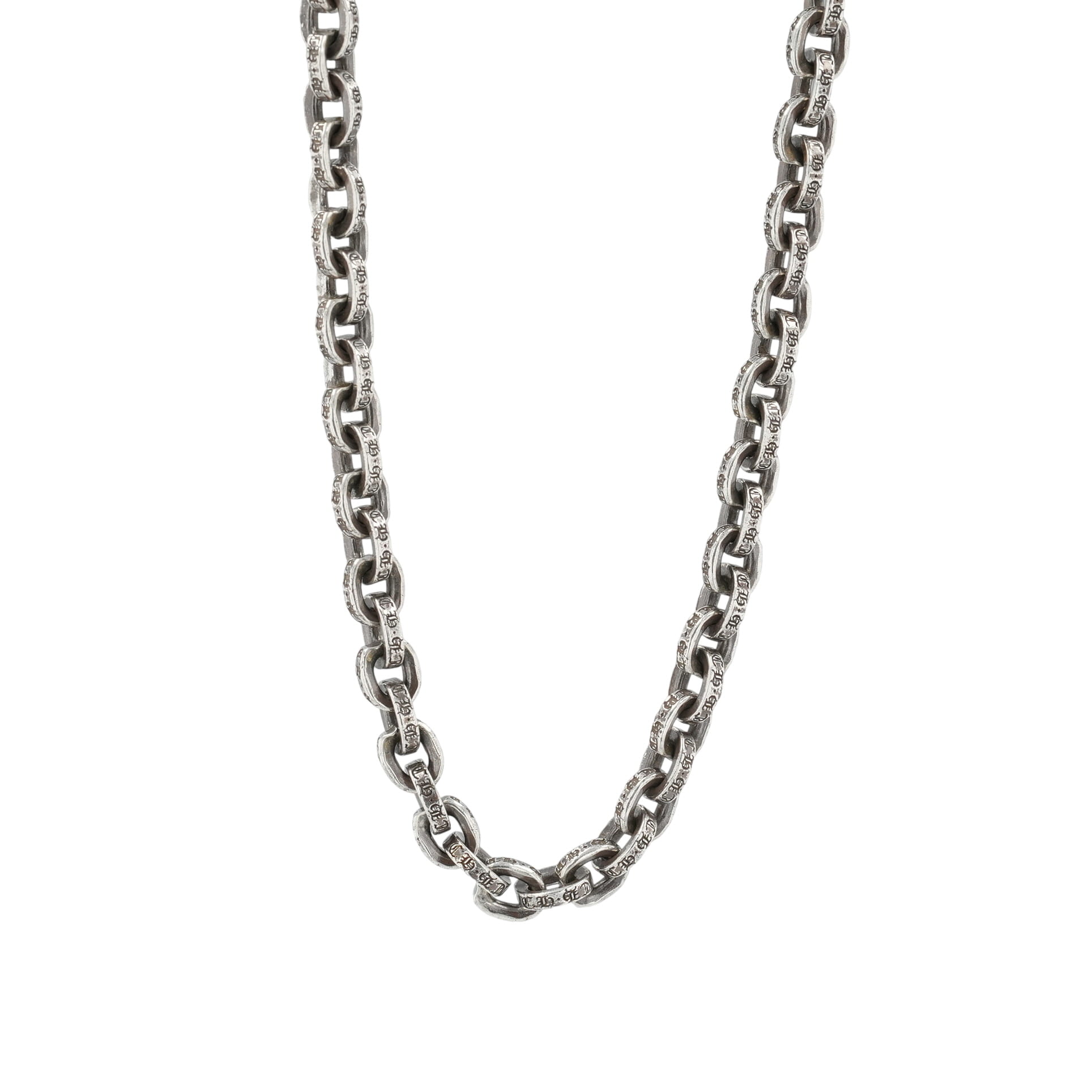 クロムハーツ(chrome hearts) ペーパーチェーン 20インチ P20PAPER CHAIN 【シルバーネックレス チェーン】 アクセサリー シルバー925 メンズ レディース 人気 正規品 中古