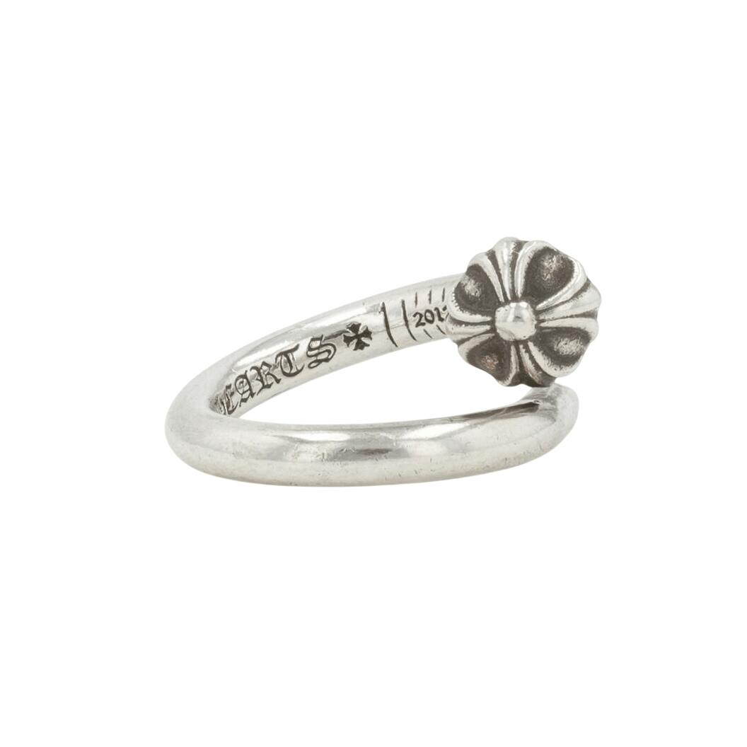 Rakuten - クロムハーツ(chrome hearts) 4号 クロスボールネイル CROSS BALL NAIL【シルバーリング】 アクセサリー シルバー925 メンズ レディース 人気 正規品 中古