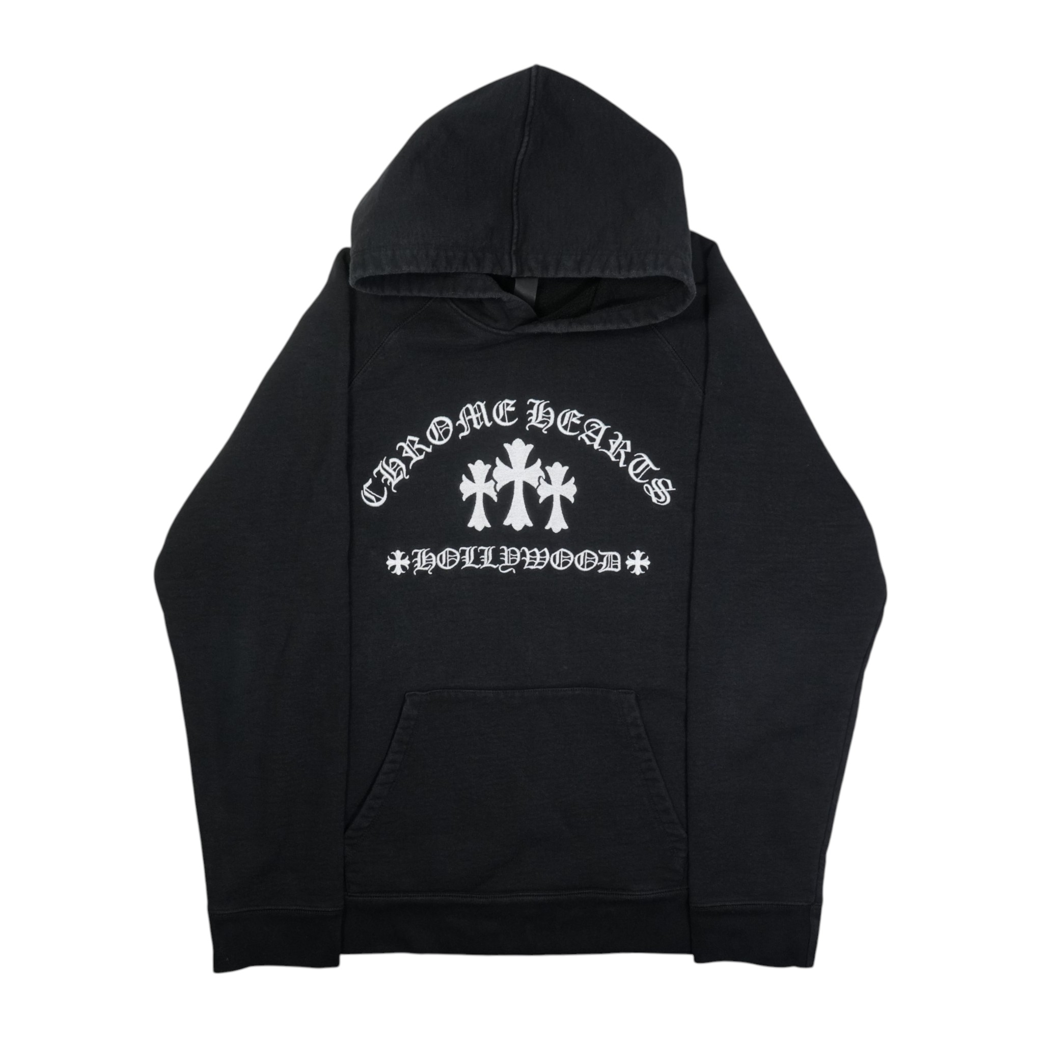 クロムハーツ(chrome hearts) SAILIN ON CREW トリプルクロスロゴ刺繍ARTICULATED   SIZE:XLアクセサリー シルバー925 メンズ レディース 人気 正規品 中古