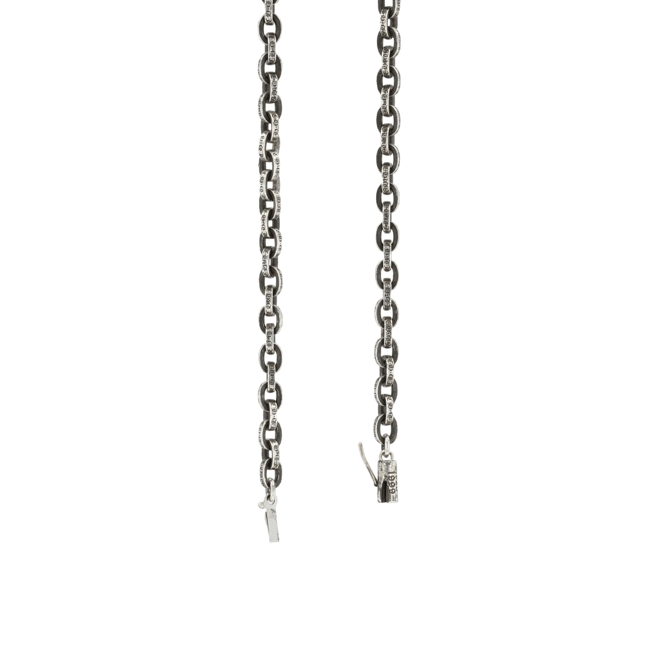 クロムハーツ(chrome hearts) ペーパーチェーン 24インチ P24 PAPER CHAIN 【シル...