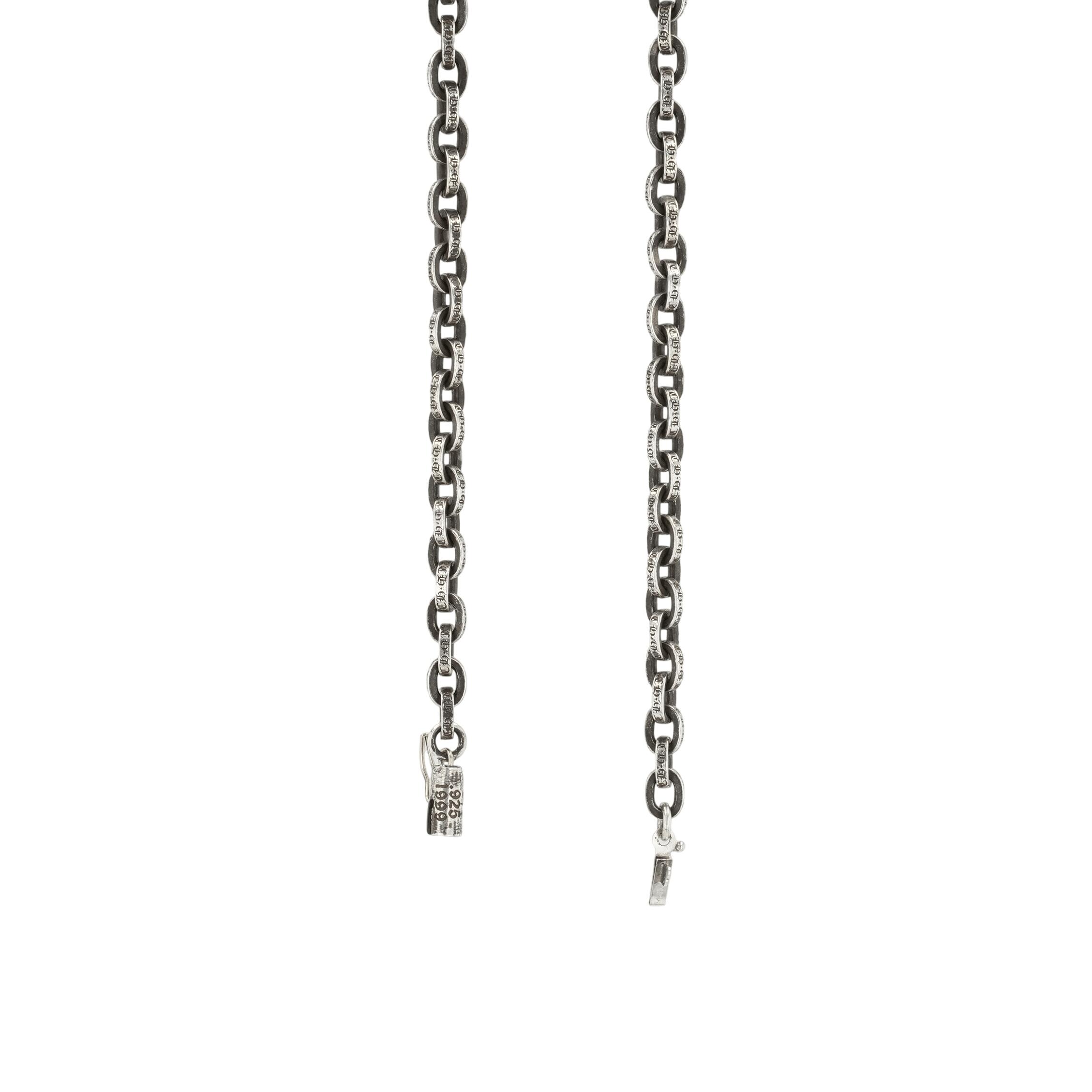 クロムハーツ(chrome hearts) ペーパーチェーン 24インチ P24 PAPER CHAIN 【シル...