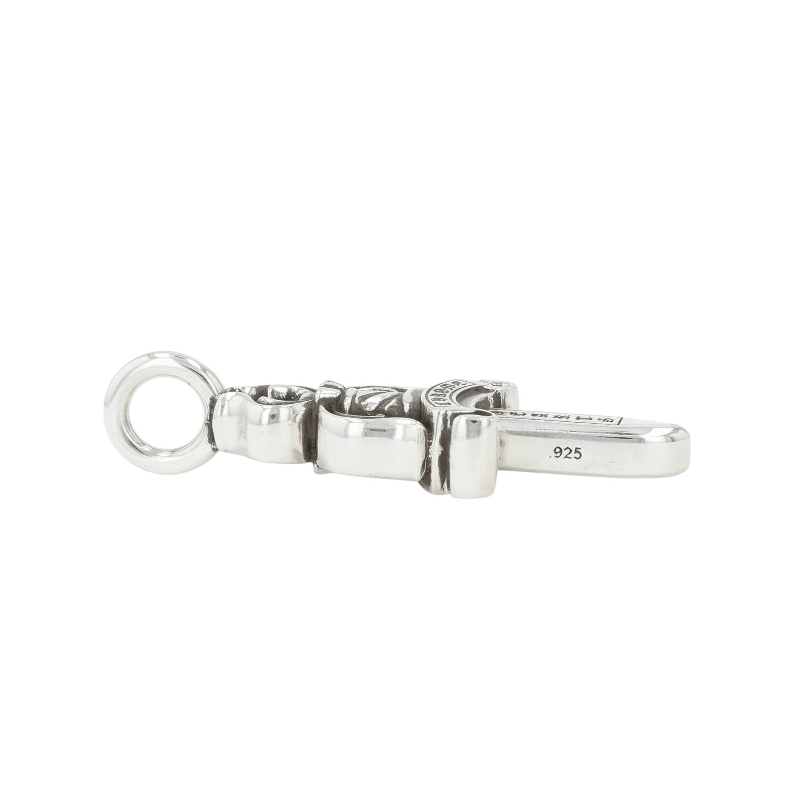 クロムハーツ(chrome hearts) ダブルダガー DOUBLE DAGGER 【シルバーネックレスト...