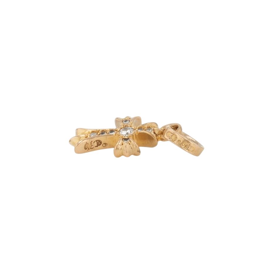 クロムハーツ(chrome hearts) 22K ベイビーファット PAVE DIA CRS BBYFAT 【ゴール...