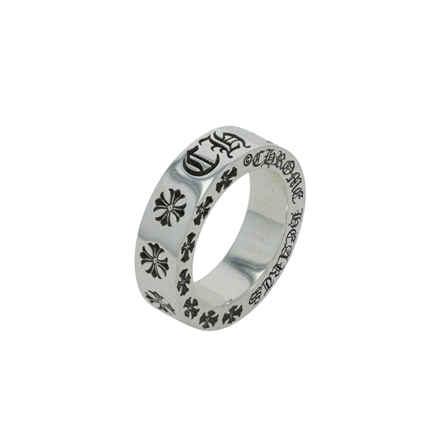 Rakuten - クロムハーツ(chrome hearts) 8号 6mmスペーサー フォーエバー 6mm SPACER FOREVER【シルバーリング】アクセサリー シルバー925 メンズ レディース 人気 正規品 中古