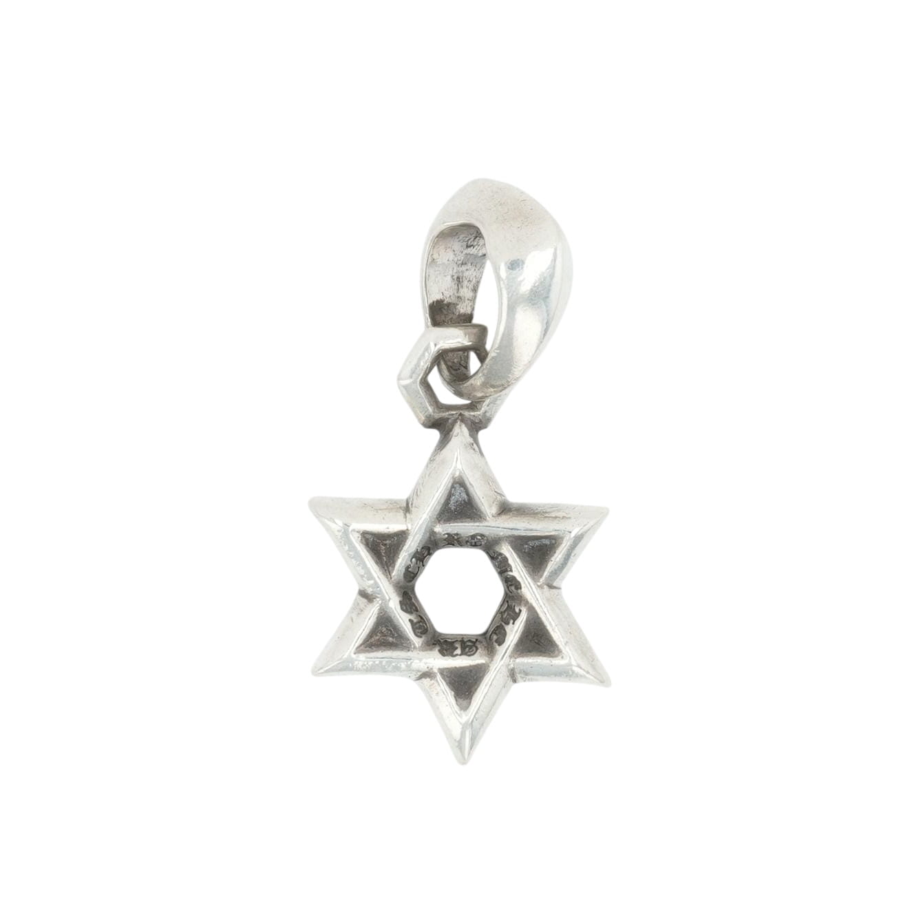 クロムハーツ(chrome hearts) スターオブダビデ STAR OF DAVID 【シルバーネックレ...