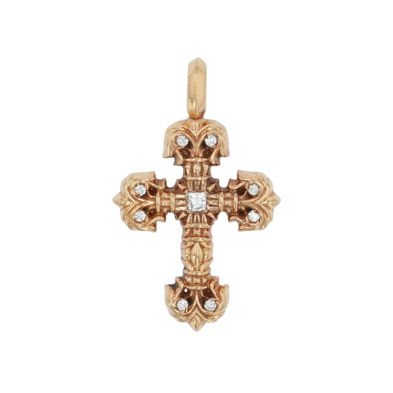 クロムハーツ(chrome hearts) 22K タイニーフィリグリー PAVE DIA TINY FILIGREE ...