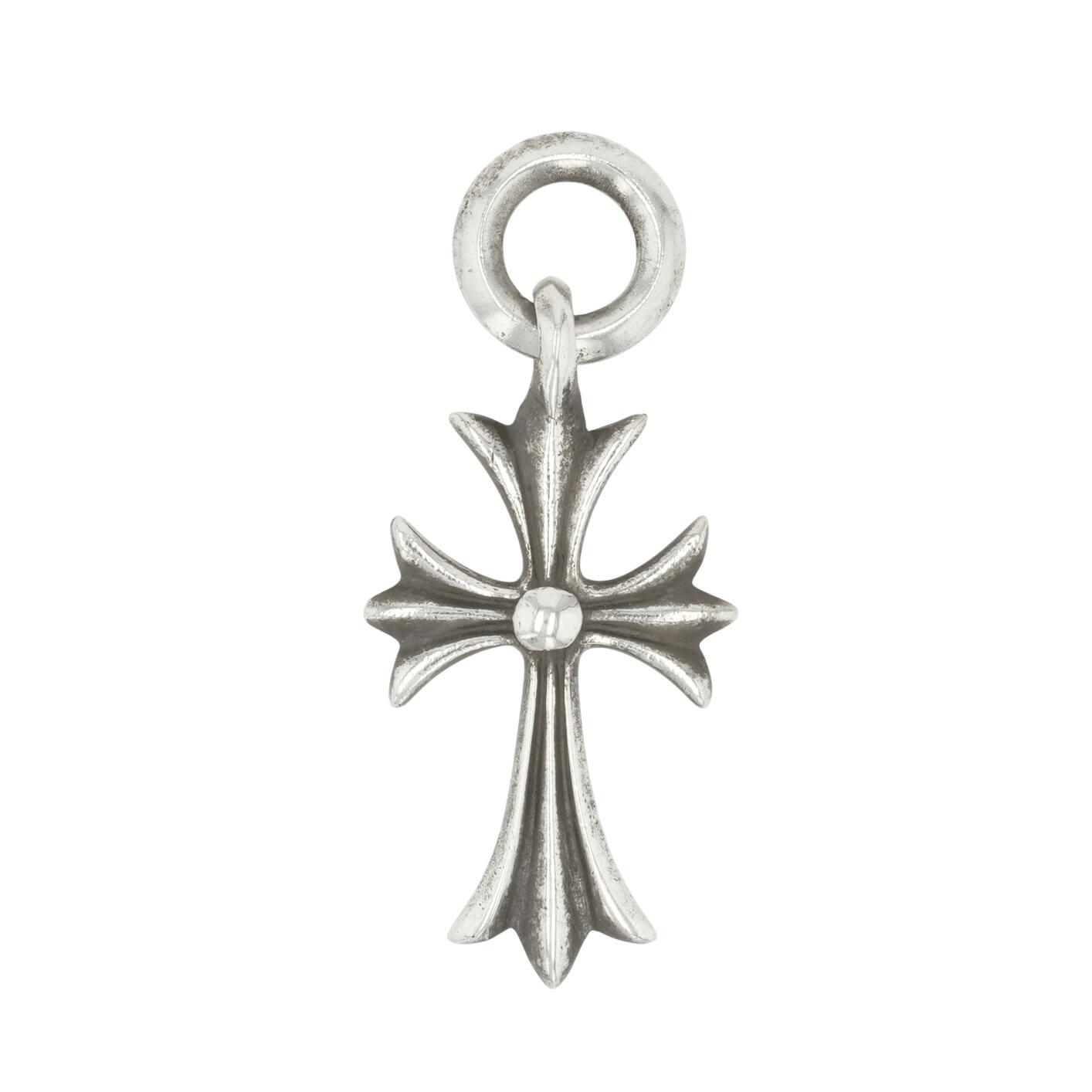 クロムハーツ(chrome hearts) タイニーCHクロス TINY CH CROSS 【シルバーネックレ...