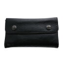 クロムハーツ(chrome hearts) ウェーブウォレット WAVE WALLET 【シルバー長財布】