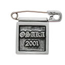 クロムハーツ(chrome hearts) 大阪限定フレームドセーフティピン LTD OSAKA FRAMED SAFETY PIN 【シルバーネックレストップ...