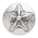 クロムハーツ(chrome hearts) スターヘアゴム STAR HAIRBAND 【シルバーコンチョ】