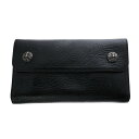 クロムハーツ(chrome hearts) ウェーブウォレット WAVE WALLET 【シルバー長財布】