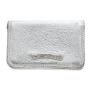 クロムハーツ(chrome hearts) グロメット付バイカラーカードケース CARD CASE 【レザー名刺入れ パスケース】