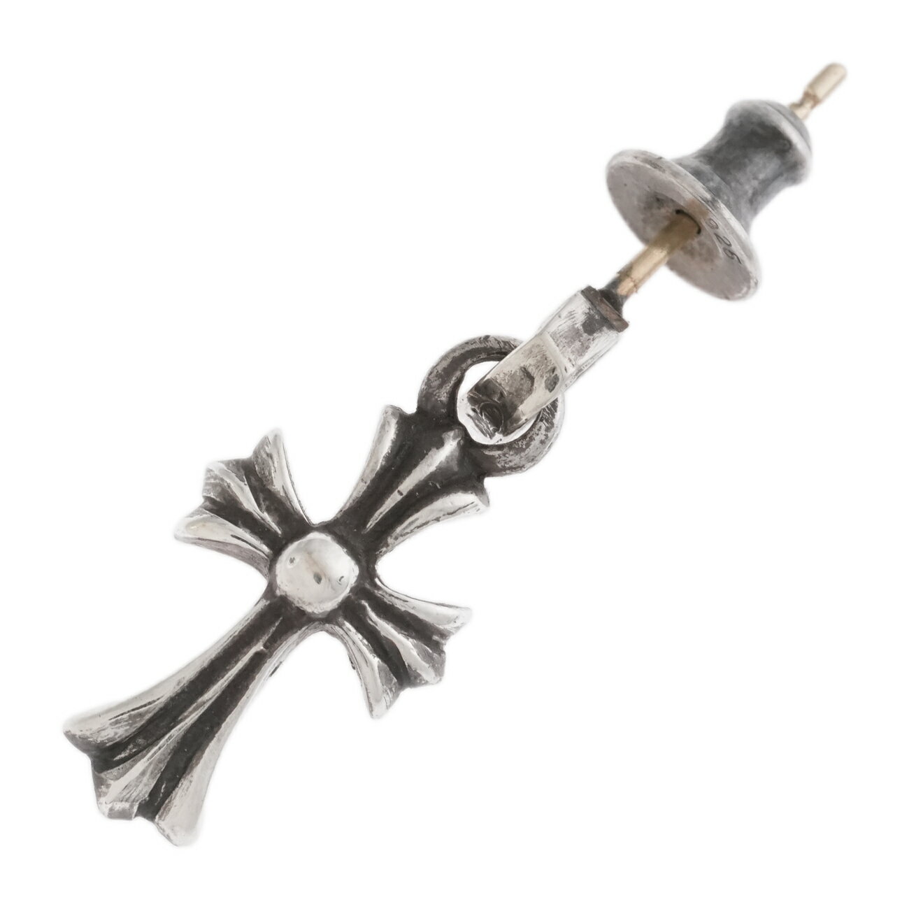 クロムハーツ CHROME HEARTS ベイビーファットドロップ CRS BBYFAT DROP 【シルバーピアス】 アクセサリー シルバー925 メンズ レディース 人気 正規品(4)