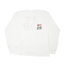 クロムハーツ(chrome hearts) ニューヨーク限定 I LOVE NEW YORKプリント 【カットソー】【ホワイト】 SIZE:L