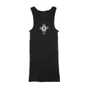 クロムハーツ CHROME HEARTS フェアリークロスフロントプリント 【タンクトップ】【ブラック】 SIZE:M アクセサリー シルバー925 メンズ レ...
