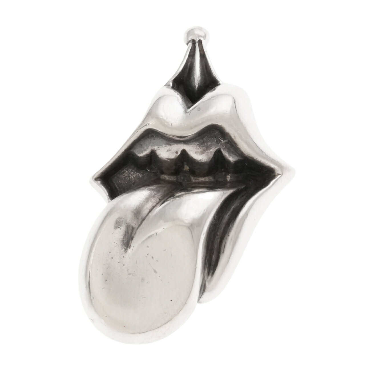 クロムハーツ CHROME HEARTS リップアンドタン LIPS TONGUE 【シルバーネックレストップ ペンダント】 ..