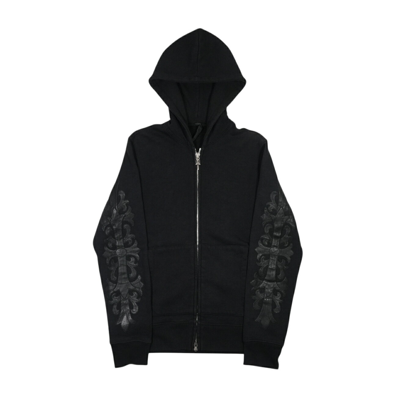 ϡ CHROME HEARTS µե쥶ѥå ڥ֥른åץѡ ڥ֥å SIZE:M ꡼ С925  ...