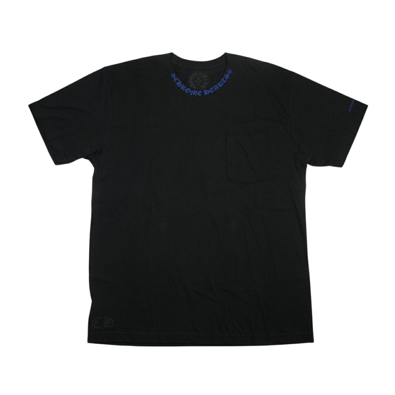 ϡ CHROME HEARTS ͥåץ Tġۡڥ֥åߥ֥롼 SIZE:XL ꡼ С925  ǥ...