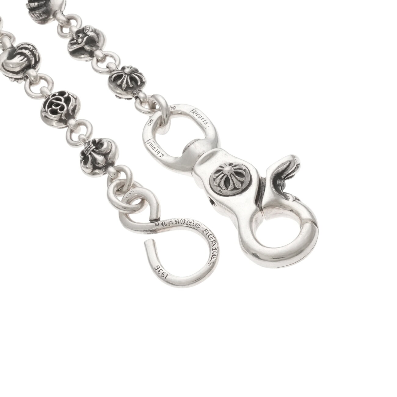 ������ϡ��� CHROME HEARTS 1����å� No2 �ޥ���ܡ���������� �������ȥ���� 1CLIP No2 MULTIBALL CHAIN EXTRA LONG �ڥ���С�������åȥ�������� ���������꡼ ����С�925 ��� ��ǥ����� �͵� ������