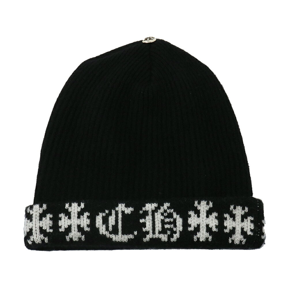 クロムハーツ(chrome hearts) BIG DADDY ビッグダディ スターボール付きカシミヤニット帽子