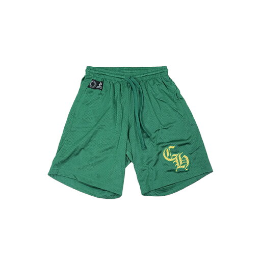 クロムハーツ(chrome hearts) SHORT U VARSITY GRN MESH CHプリントメッシュショートパンツ S クロムハーツ(chrome hearts) SHORT U VARSITY GRN MESH CHプリントメッシュショートパンツ S