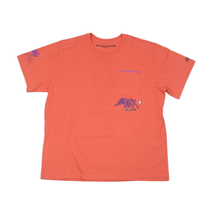 クロムハーツ(chrome hearts) PPO SPARK THE HEART T-SHRT MATTY BOYプリントスパークザハートTシャツ XXL