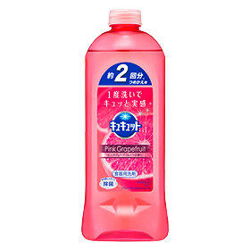 花王　キュキュット　ピンクグレープフルーツの香り　食器用洗剤　つめかえ用　400ml