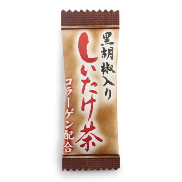 北海道産しいたけ入り【北海道黒胡椒しいたけ茶（20袋入り）】北海道お土産