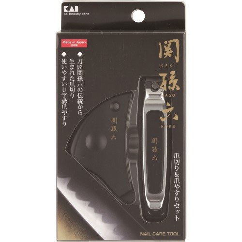 貝印　HC-1803　関孫六　ツメキリ＆爪やすりセット