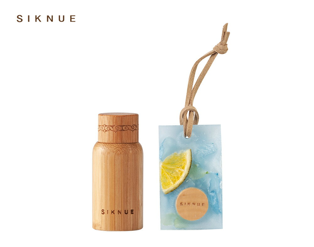 『公式ショップ』北海道　SIKNUE シクヌ 　アロマ　ボディオイル＆ポプリバー ギフトセット(果)