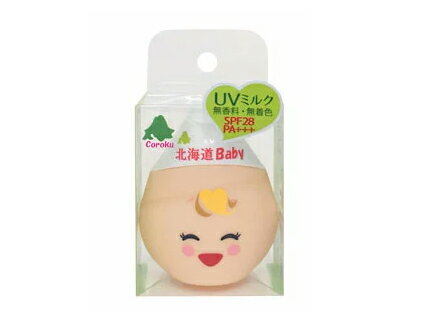 『公式ショップ』Coroku 小六 北海道ベビー馬油【UVミルク 30ml】無香料・無着色・アルコールフリー 日本製Hokkaido baby horse oil UV honey milk