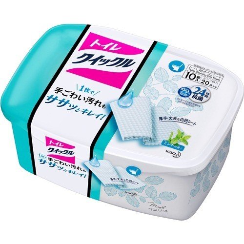 花王トイレクイックル トイレ掃除シート 容器入 ( 10枚入 )