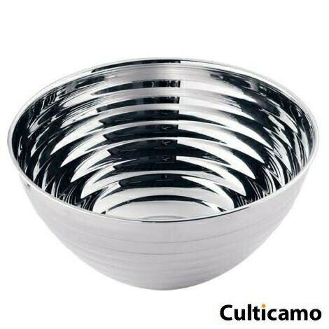 Salad Bowls - 18-8　サラダボール　ライン　シングルウォール　23cm　PSL-L6[関連：食器 ステンレス おしゃれ サラダ うどん スープ]