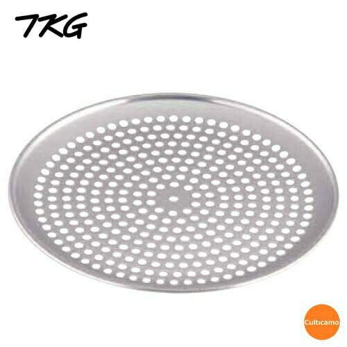 TKG　アルミ　穴明ピザパン　23cm　GPZ-37[関連：遠藤商事 業務用 ピザ用品 アルミ製 ピザトレー ファーストフード]