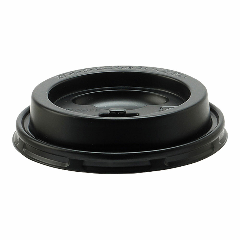 FMX　エンボスカップ　蓋　リフトアップタイプ　黒　CRU2650EBK　260ml用　50個入　XKT-B0[関連：サン..