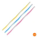 キュアストロー スパイラルストロー 裸 500本入 EST-44[関連:尚美堂 業務用 消耗品 ファーストフード カフェ 使い捨て おしゃれ かわいい ストロー...