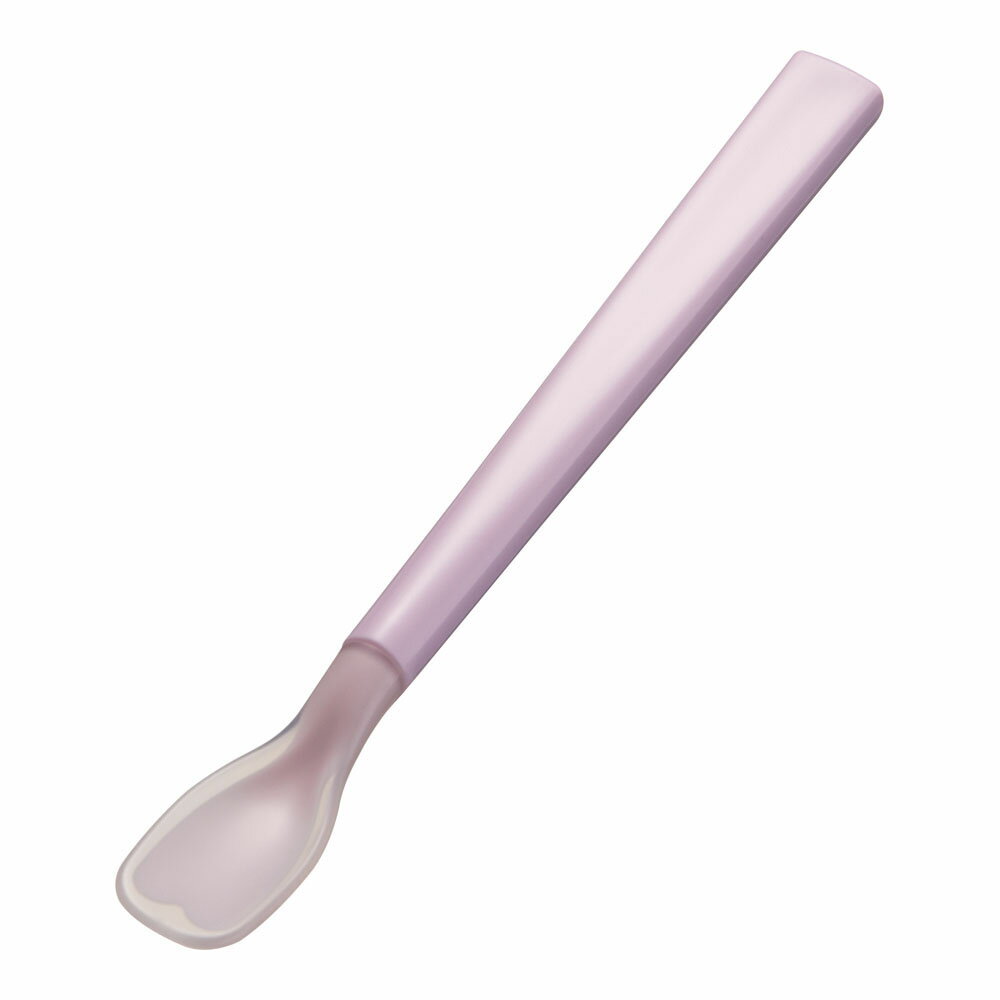Spoon - 口あたりやさしいスプーン　小　ミニ　ピンク　OSP-15[関連：岡部洋食器製作所 日本製 お子様食器 介助用品 お菓子作り用品 福祉 ベビー カトラリー ランチ 離乳食]
