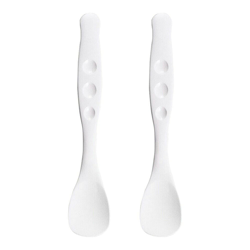 使っていいね！　やわらかスプーン　2本入　大　140049　RMG-60[関連：Richell リッチェル 日本製 食器洗浄機対応 お子様食器 介助用品 福祉 ベビー カトラリー ランチ 離乳食]