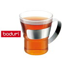 ボダム アッサム ティーグラスセット 220cc 2PCS 2ヶ入 4552-16 PBD-06[関連:bodum ブランド デザイン 食器 グラス 耐熱ガラス...