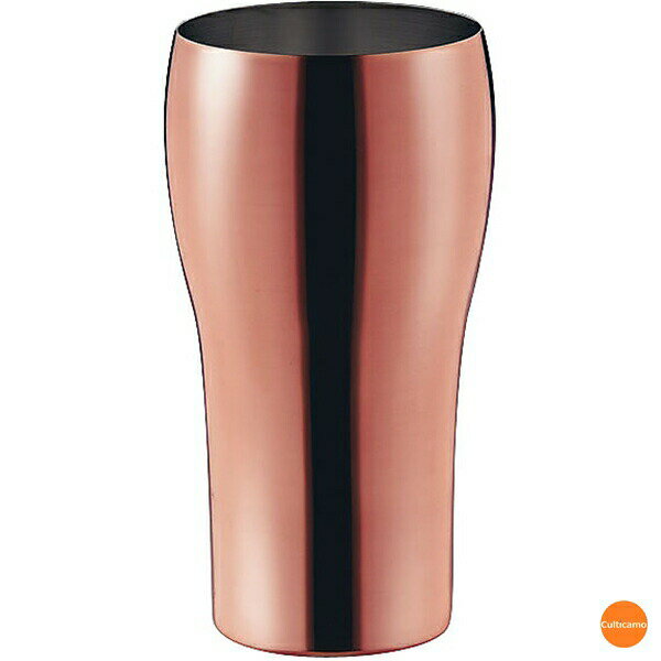 華　タンブラー　銅ミラー　No.2785　400ml　RTV-R7[関連：田辺金具 日本製 食器 グラス 銅 錫メッキ ..