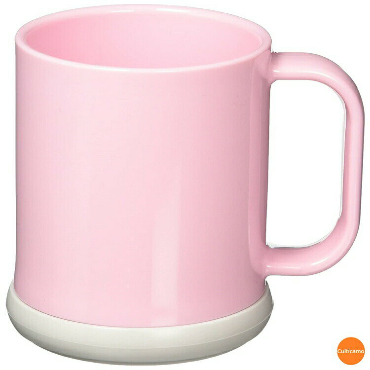 プラカップ　イスラ　ゴム足付　C-2　ピンク　240cc　RPL-96[関連：OSK オーエスケー 業務用 福祉 介護..